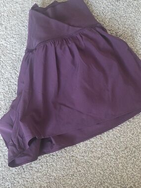 Aerie Offline Real Me Crossover Flowy Shorts Berry Purple Size Small